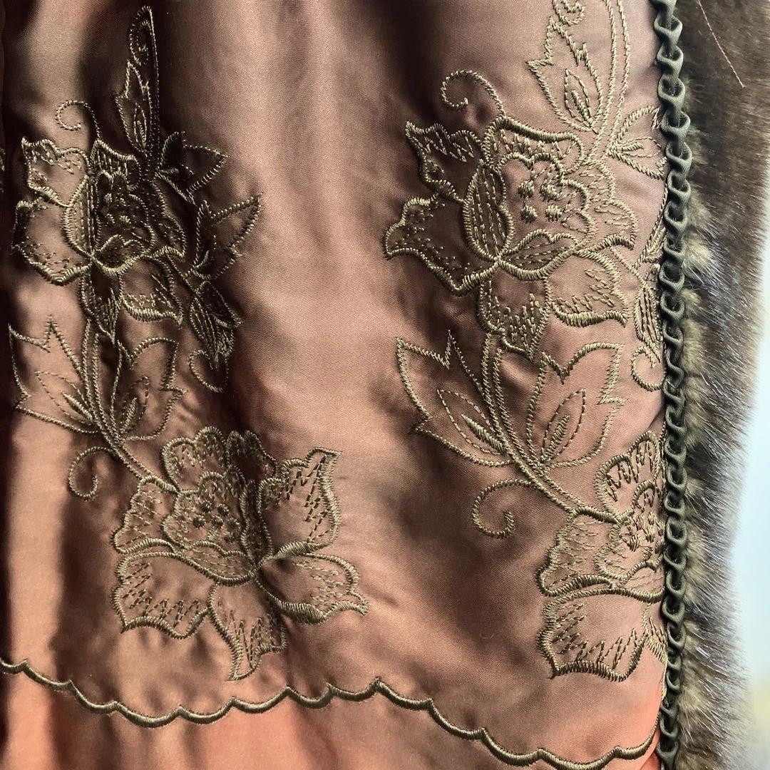 最高級　SAGA MINK サガミンク　ロングファーコート　Y