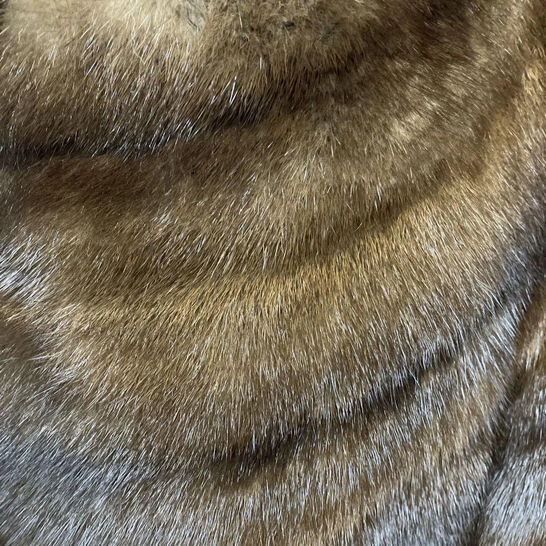 最高級　SAGA MINK サガミンク　ロングファーコート　Y