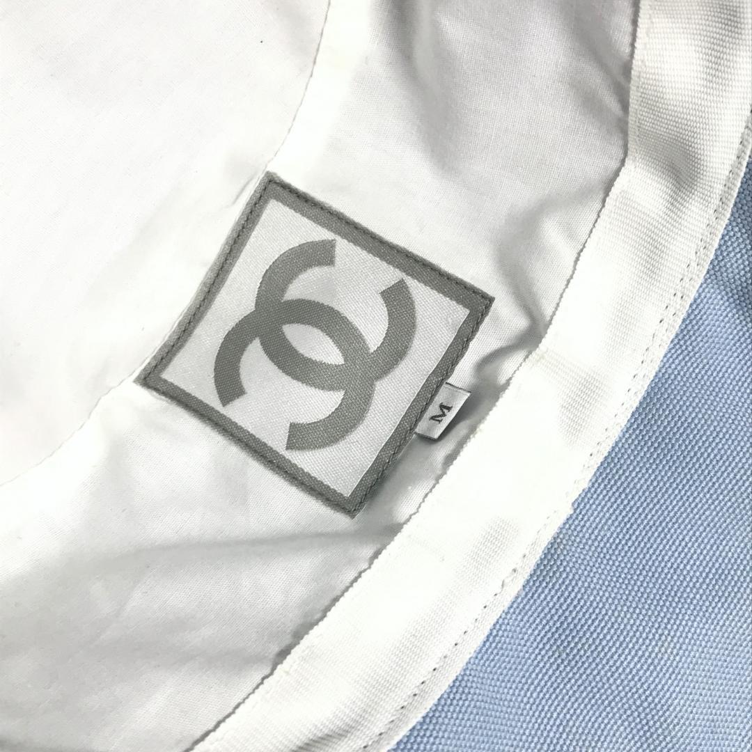 未使用 シャネル CHANEL サーフライン バケットハット 帽子 ハット M