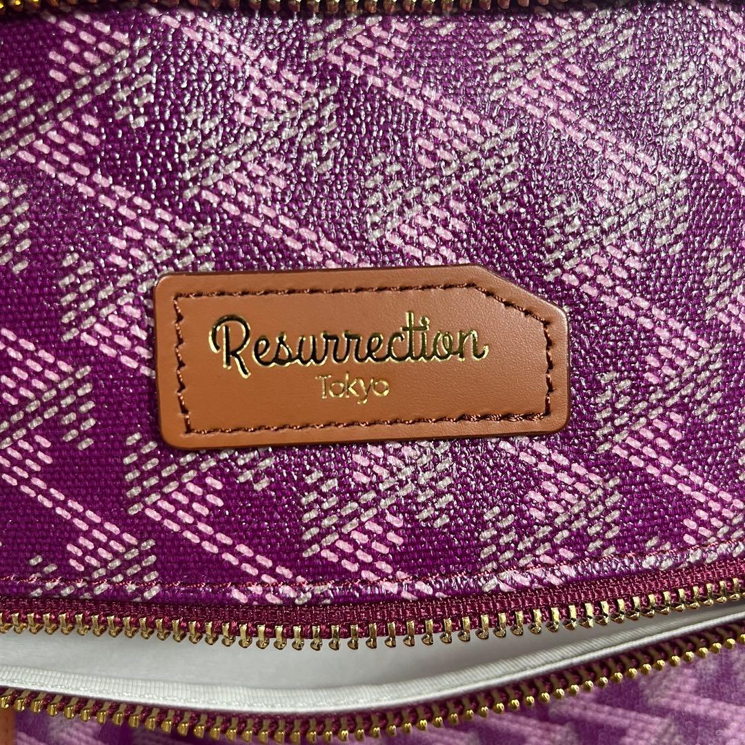 ✨未使用級 レザレクション ラニウス 大容量 トートバッグ 肩掛け PVC素材