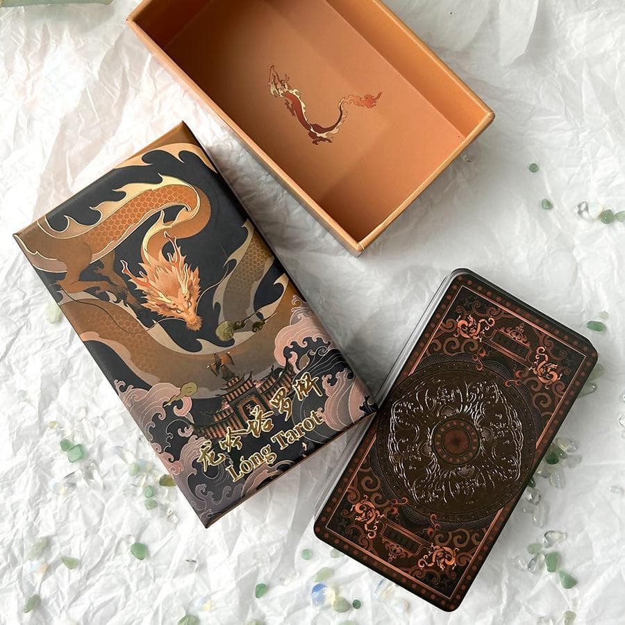 【正規品タロットカード】超美麗デッキ✨入手困難希少レア✨ドラゴン／龍のタロット