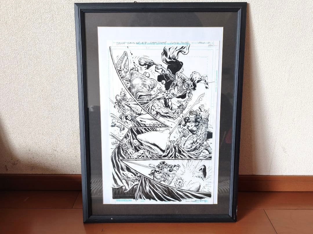 green lantern #7 liam sharp 原画