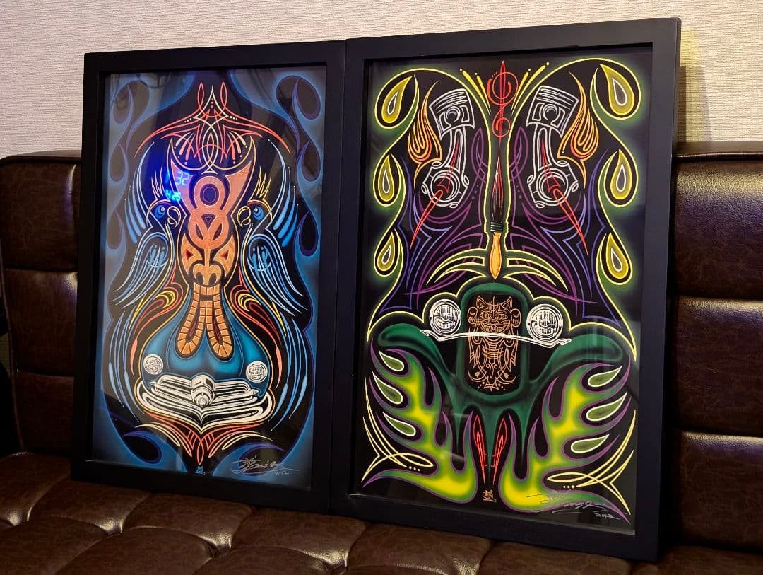 M＆K CUSTOM SIGNS MAKOTO ポスター 直筆サイン入り SET