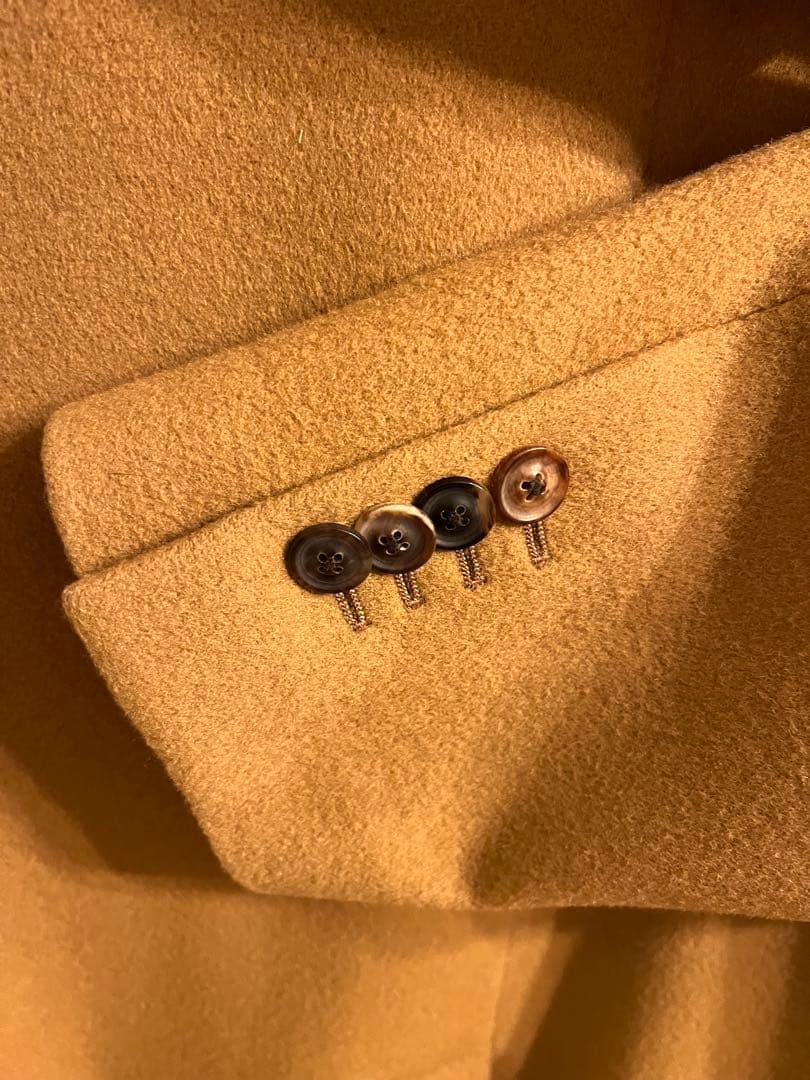 LARDINI CAMELチェスターコート