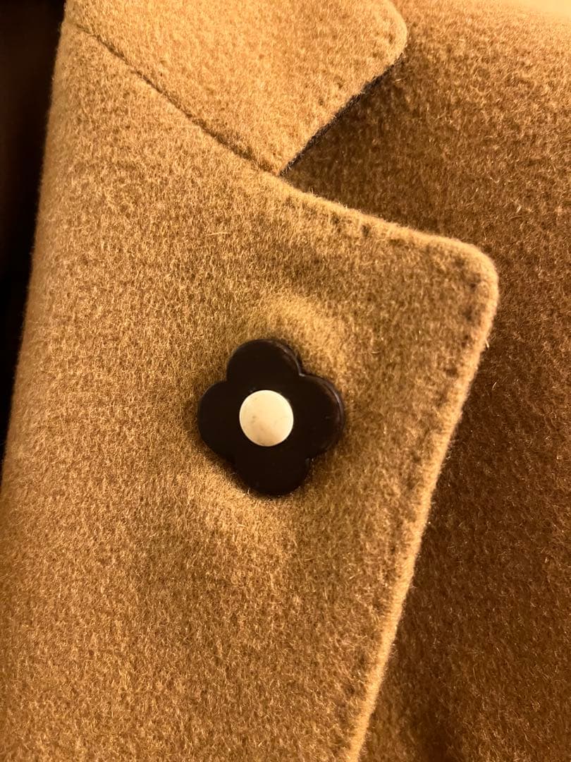 LARDINI CAMELチェスターコート