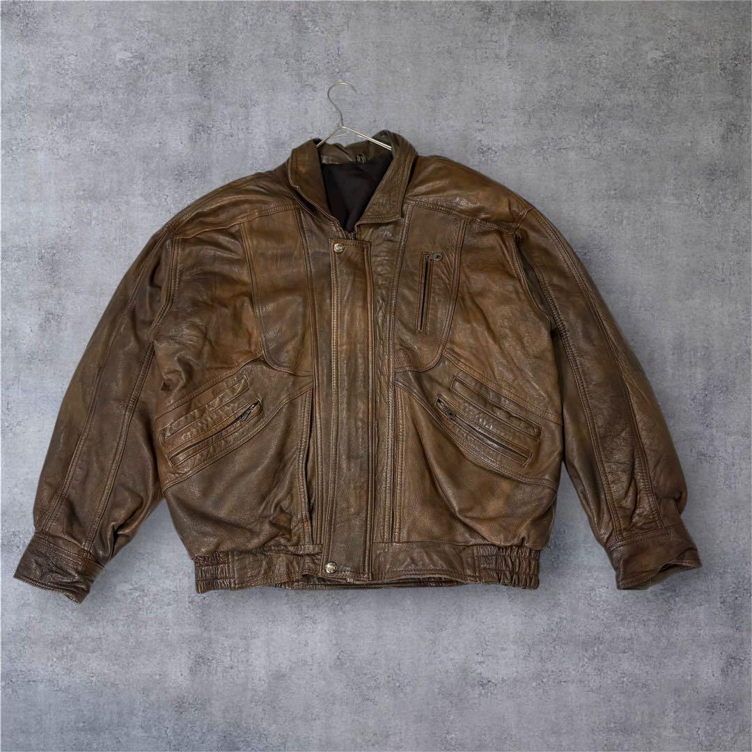 ジャケット・アウター 90s Wrangler A-2 vintage leather jacket