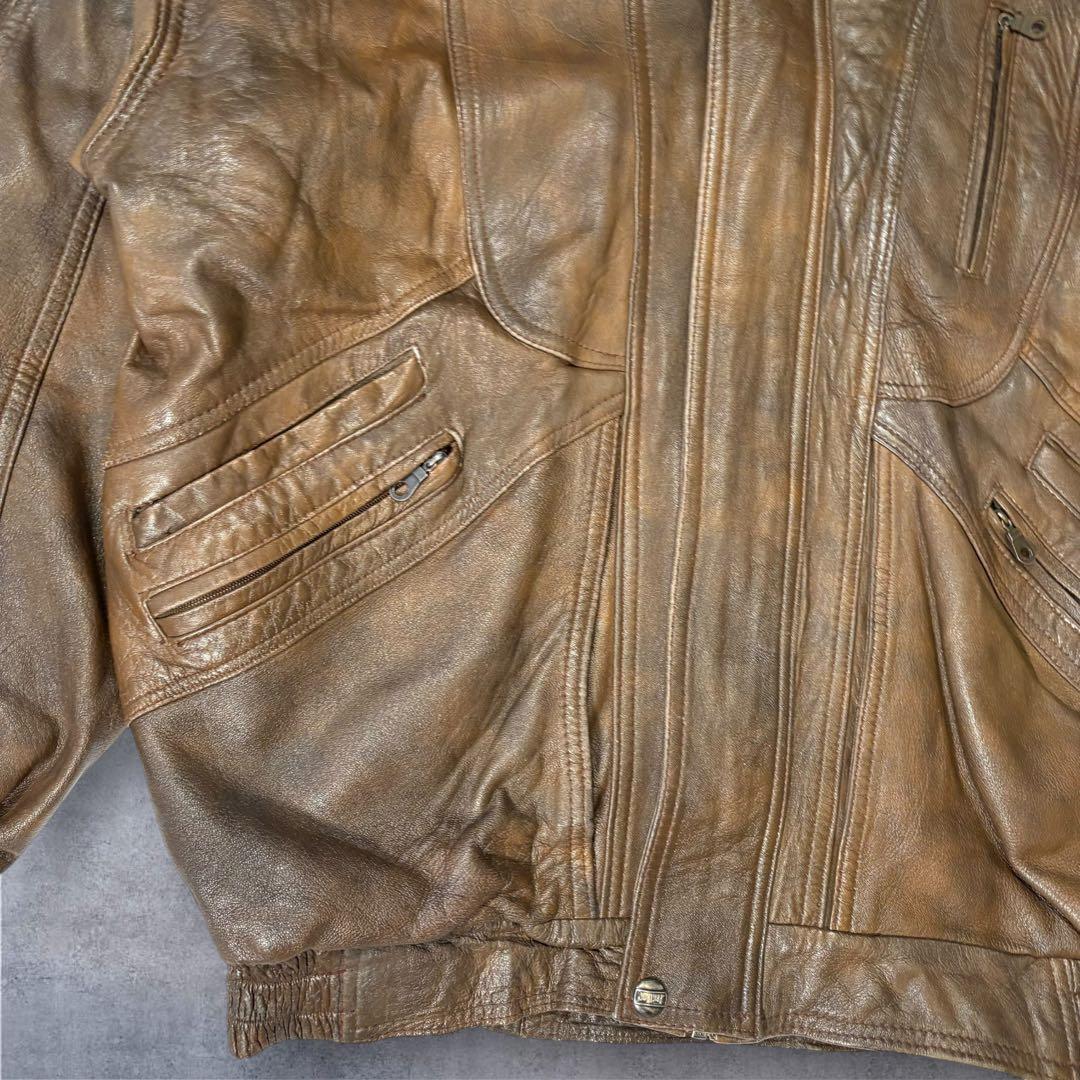 ジャケット・アウター 90s Wrangler A-2 vintage leather jacket