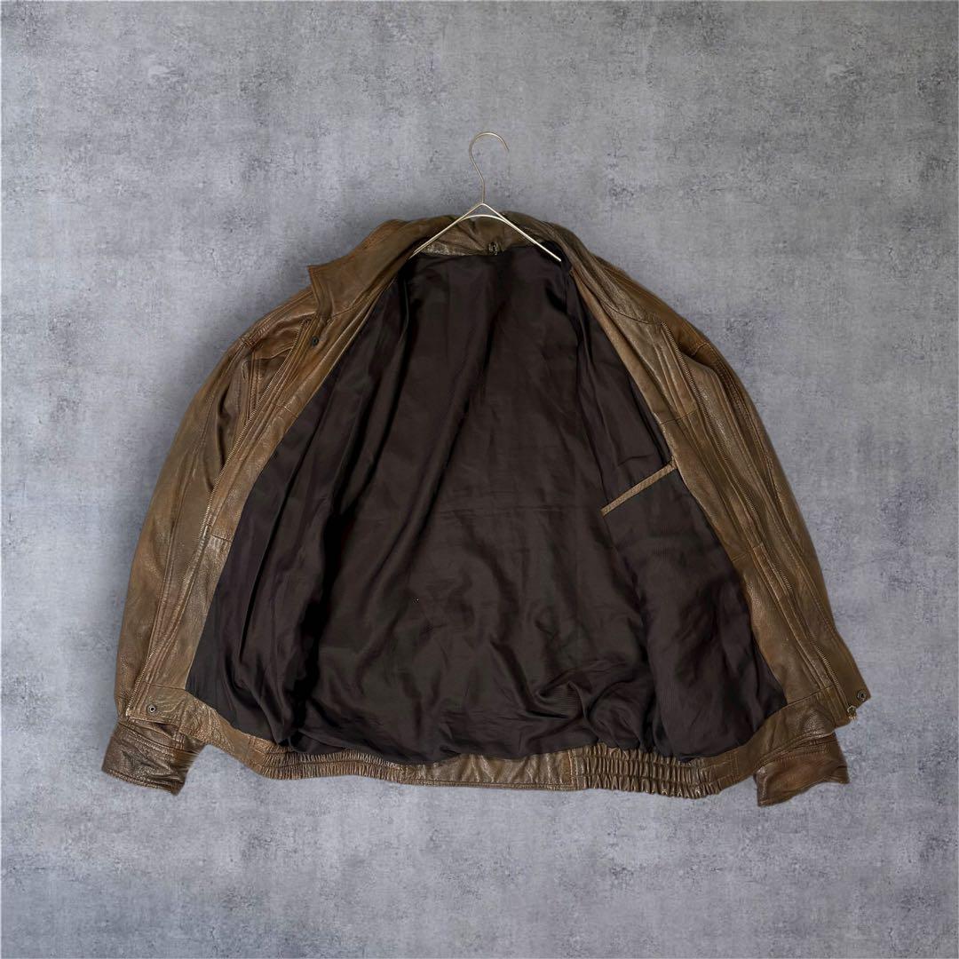 ジャケット・アウター 90s Wrangler A-2 vintage leather jacket