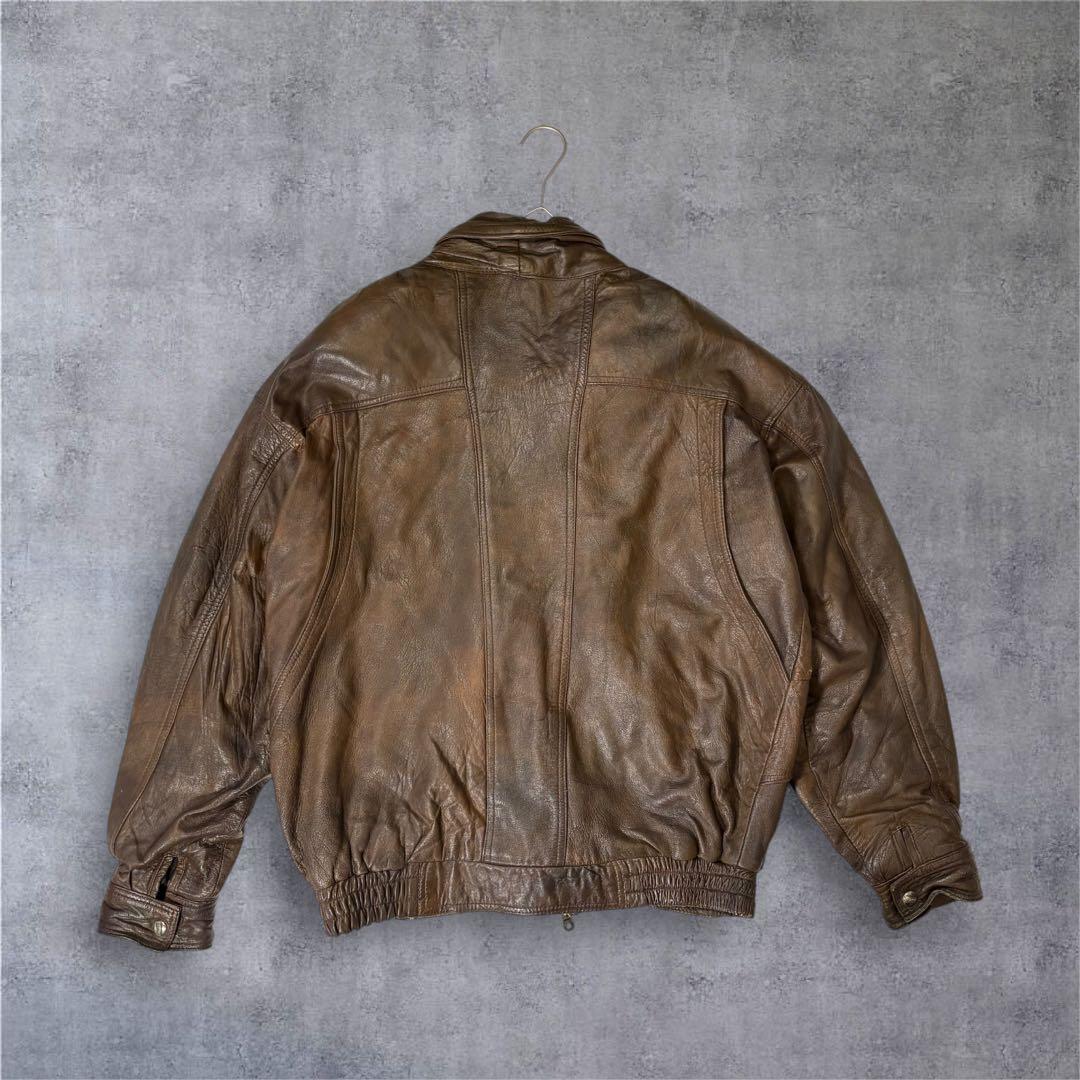 ジャケット・アウター 90s Wrangler A-2 vintage leather jacket