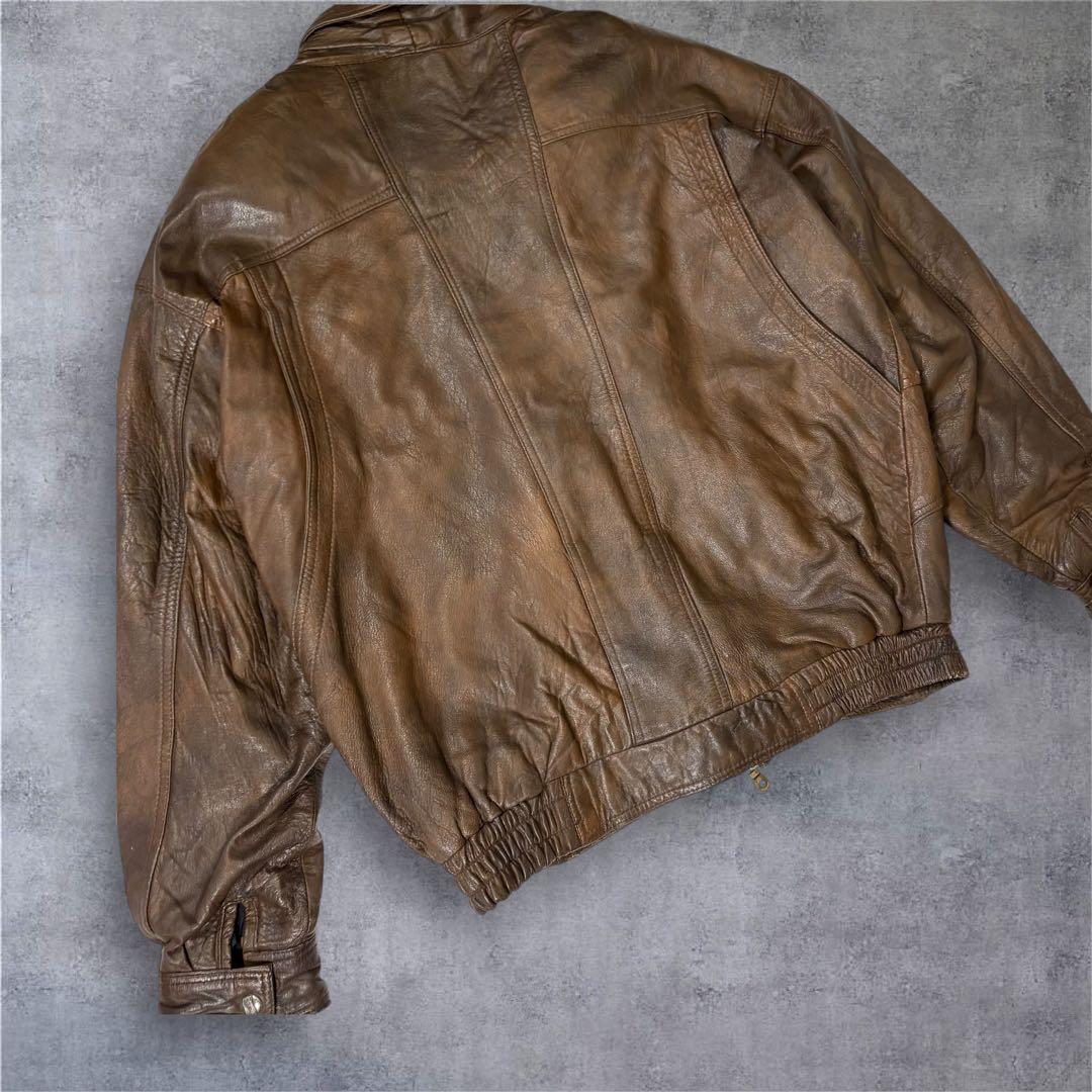 ジャケット・アウター 90s Wrangler A-2 vintage leather jacket