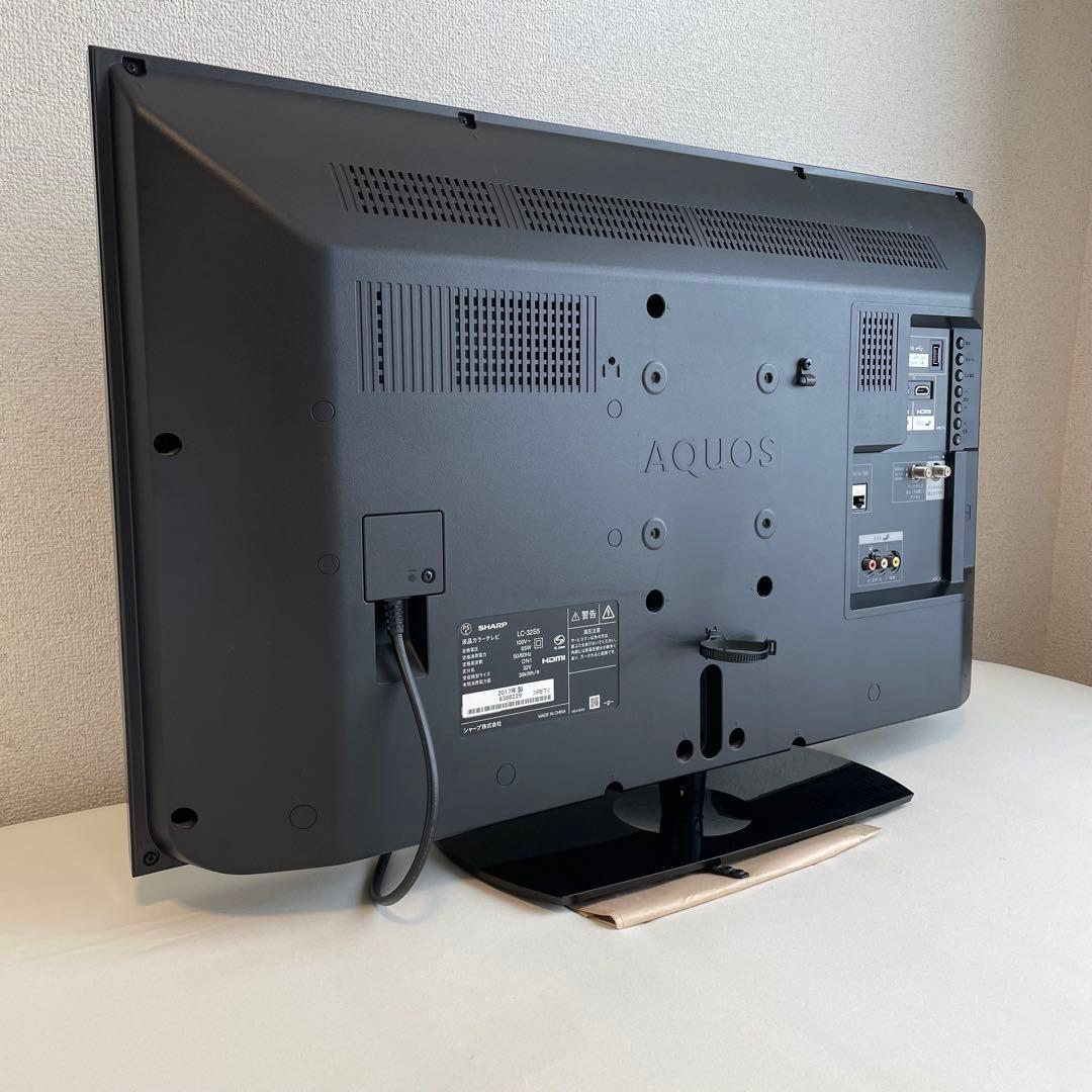 美品 SHARPシャープ 32型 AQUOS LC-32S5 2017製