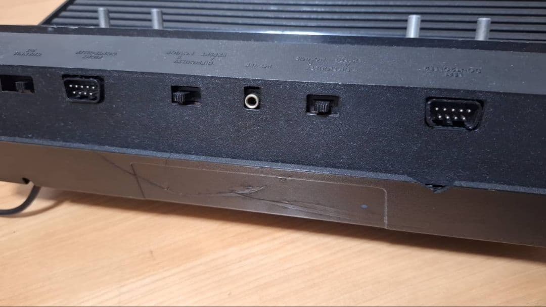 北米版ATARI2600本体ジャンク インディ・ジョーンズソフトおまけ付き