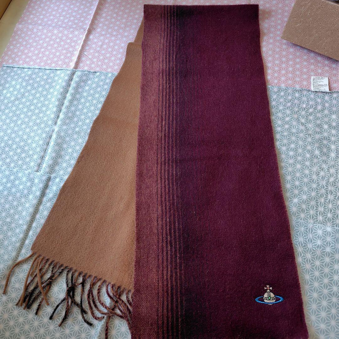 ヴィヴィアンウエストウッド 　カシミヤ製マフラー