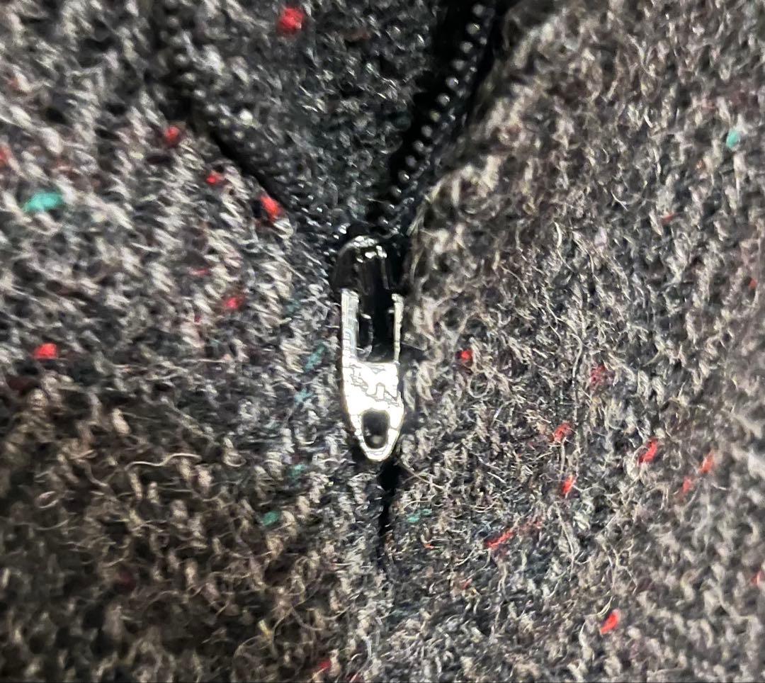 ラルフローレン　ウールスラックス　ブラック×グレーツイード　80s USA製