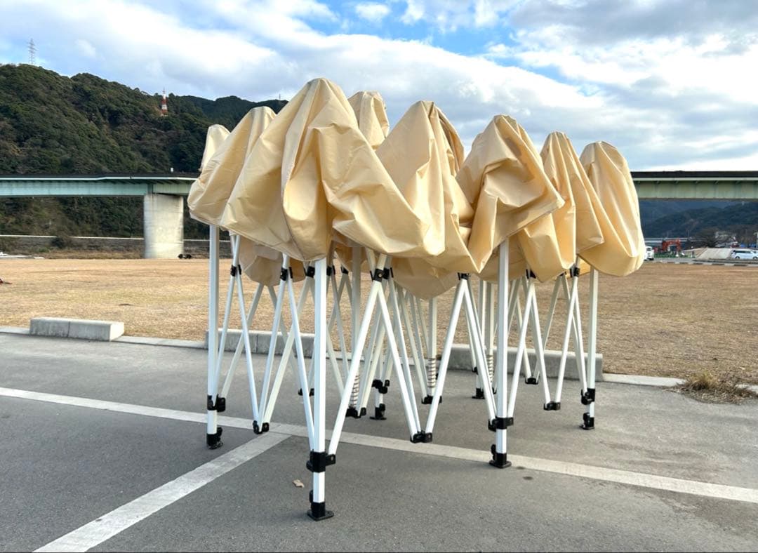 テント　タープ　ワンタッチ　イベント　部活の熱中症対策　避難所　大型　送料無料