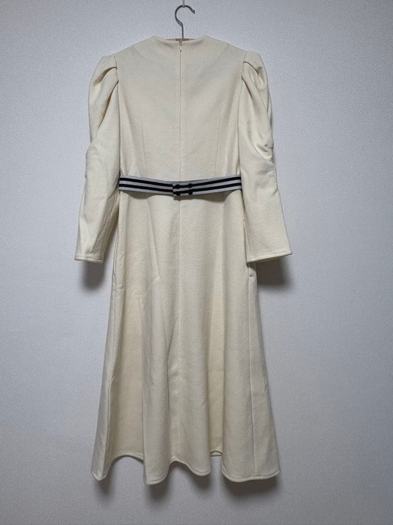 BORDERS at BALCOLONY パフスリーブワンピース 36