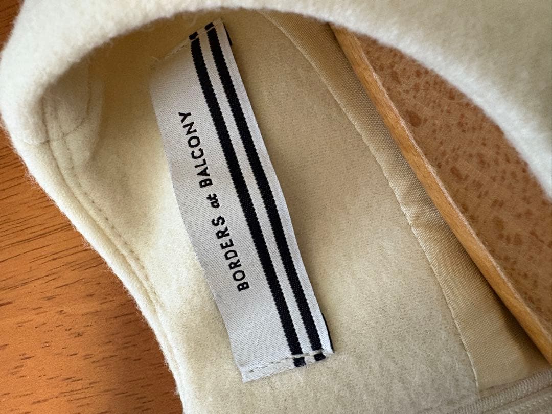 BORDERS at BALCOLONY パフスリーブワンピース 36