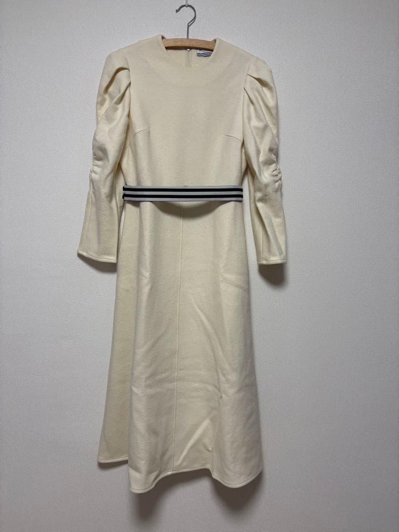 BORDERS at BALCOLONY パフスリーブワンピース 36