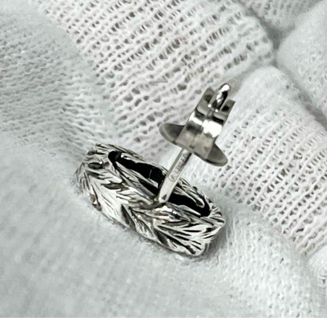 限界価格‼️GUCCI 燻‼️インターロッキングピアス　片耳‼️