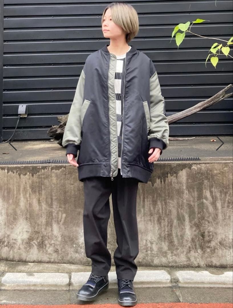 FRAPBOIS ギンガムリバーブルゾンコート