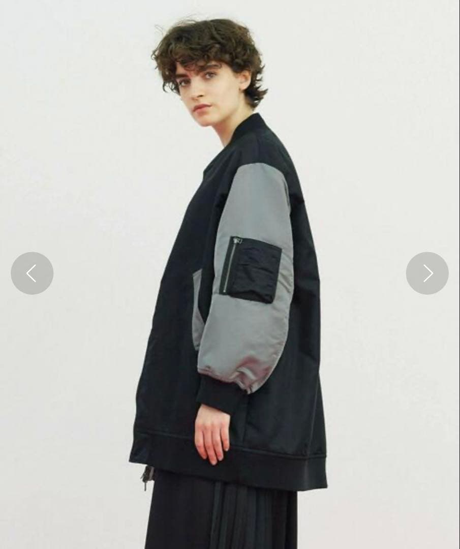 FRAPBOIS ギンガムリバーブルゾンコート