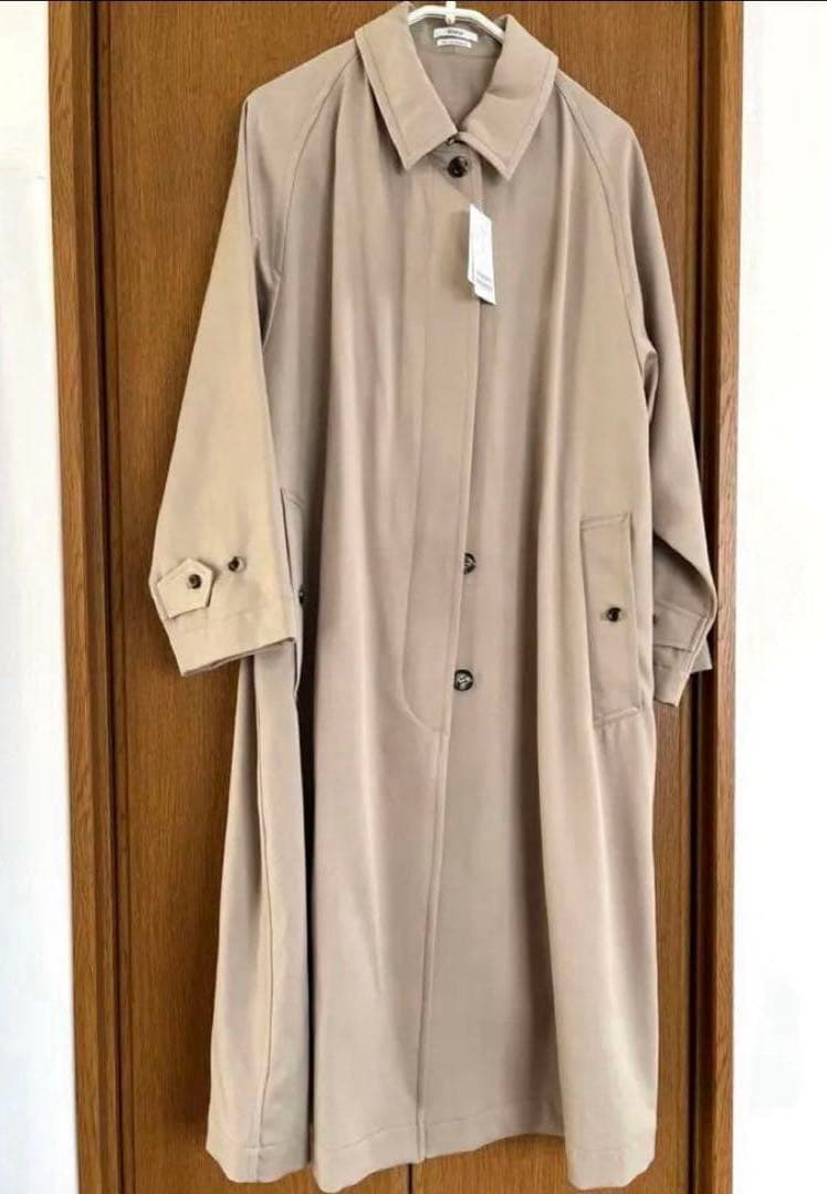 【未使用】APストゥディオギャバジンステンカラーコート　ドゥーズィエムクラス