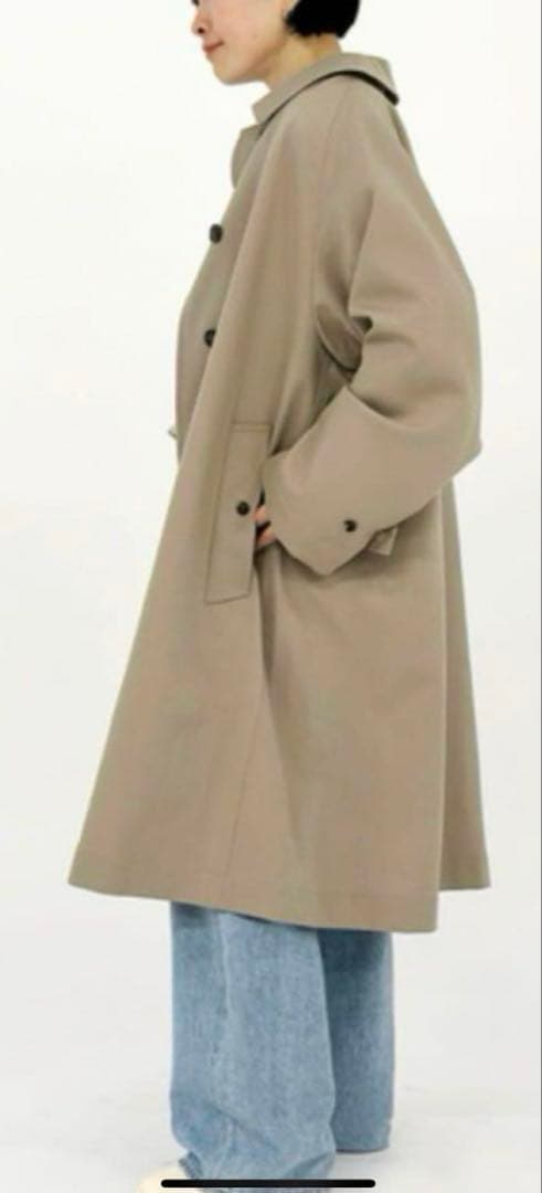 【未使用】APストゥディオギャバジンステンカラーコート　ドゥーズィエムクラス