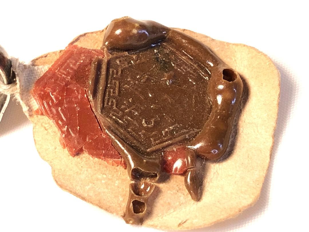 【 清朝シルバーリング 】　老銀戒指　双喜　古玩骨董　サイズフリー