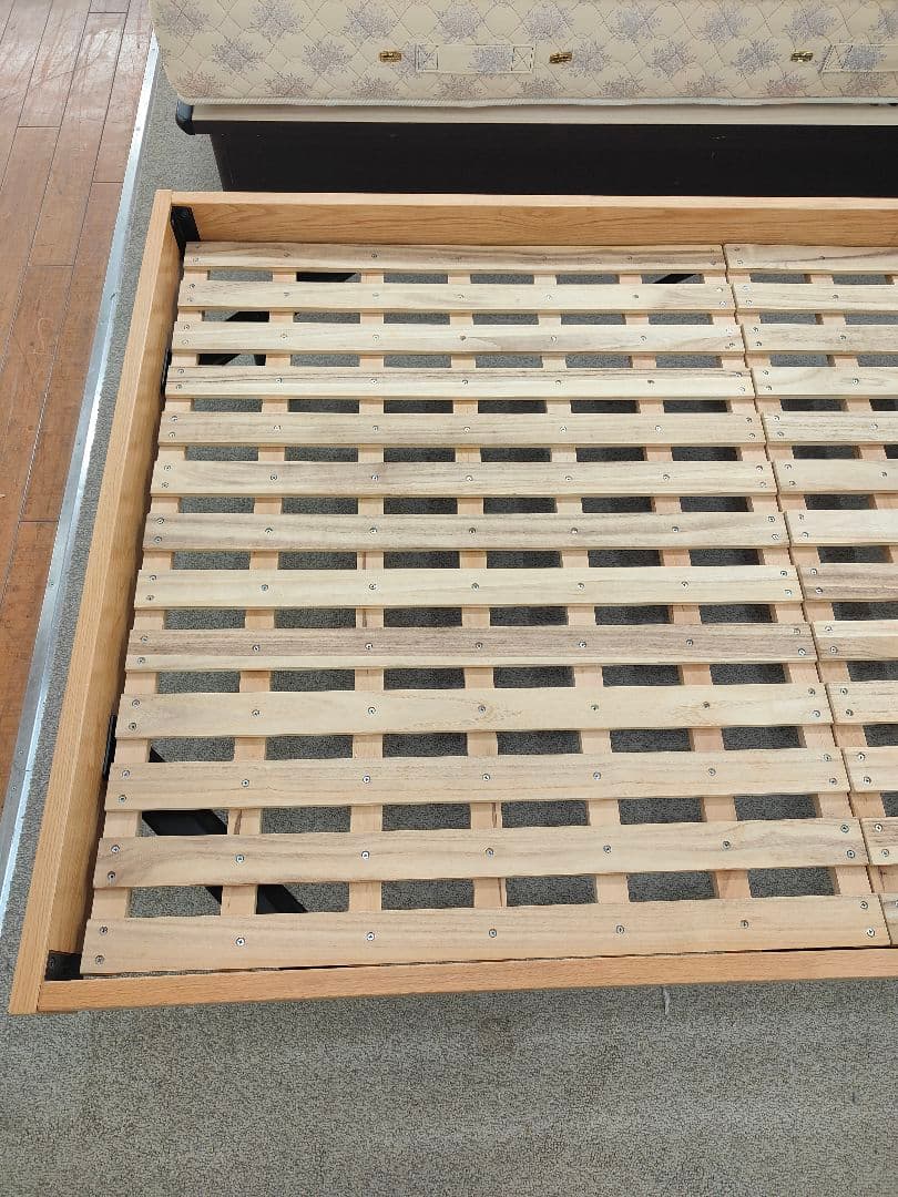 MUJI 無印良品 良品計画 セミダブルサイズ ベッドルーム オーク材