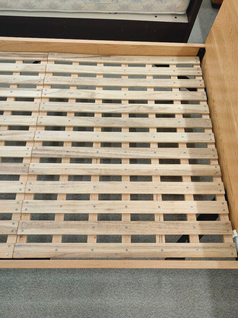 MUJI 無印良品 良品計画 セミダブルサイズ ベッドルーム オーク材