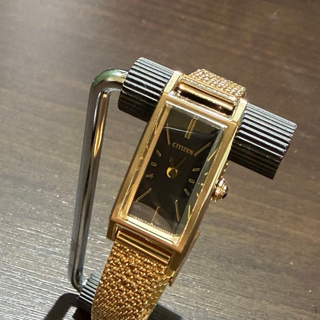 美品 シチズン Kii: cocoshnikレディースローズGソーラー稼働品