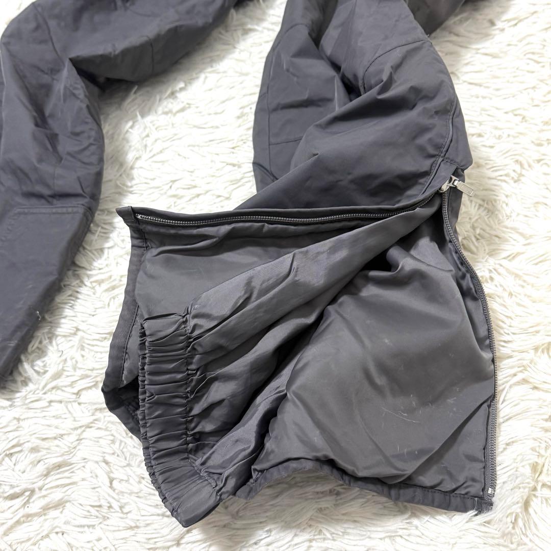 デサント スキーウェア サイズ0 上下セット フード 洗える 大きい