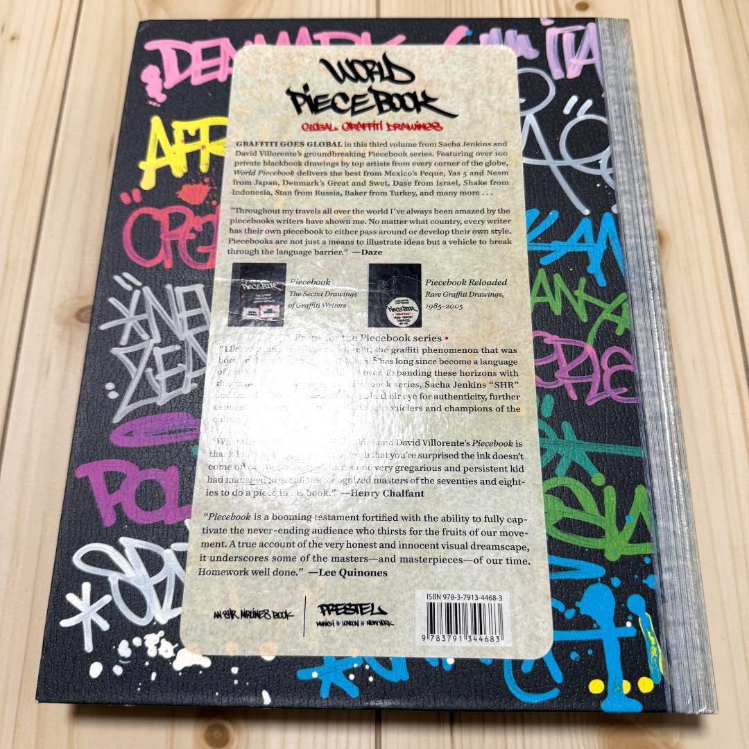 【グラフティ洋書】World Piecebook【美品激レア】