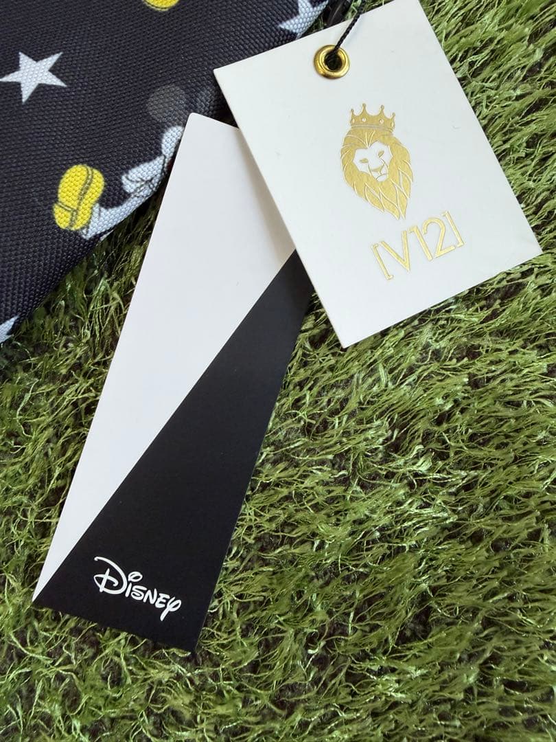 新品正規品【V12×MICKEY】クラブケース　ディズニー　ミッキーコラボ