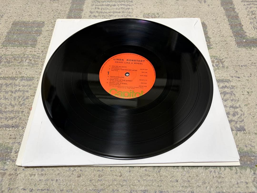 洋楽 Cisco Linda Ronstadt Heart Like A Wheel