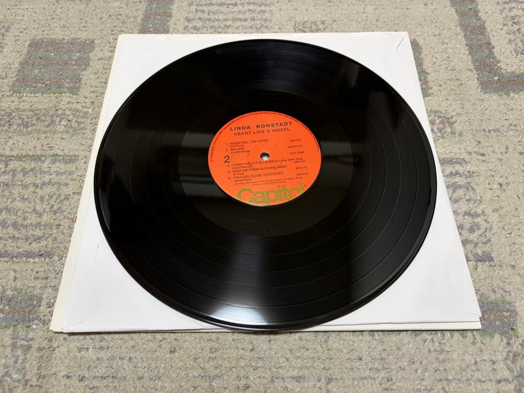 洋楽 Cisco Linda Ronstadt Heart Like A Wheel