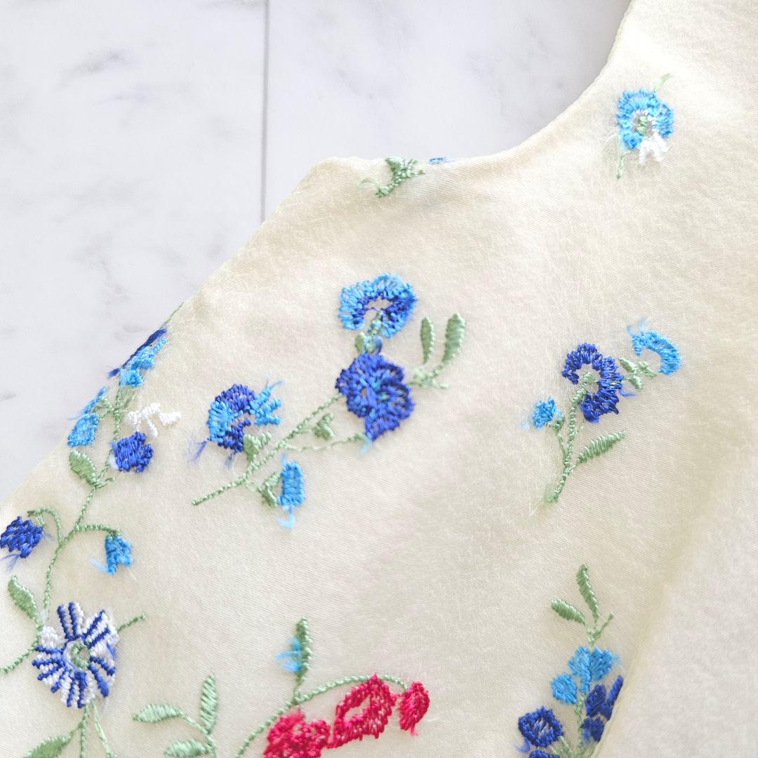 TOCCA バンビーニ フラワーフィールド ワンピース ドレス 140cm