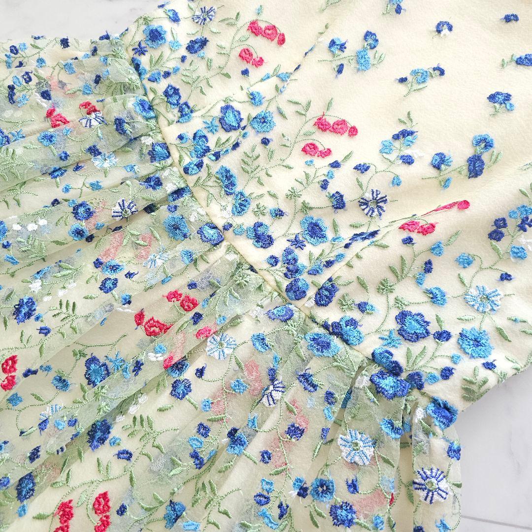 TOCCA バンビーニ フラワーフィールド ワンピース ドレス 140cm