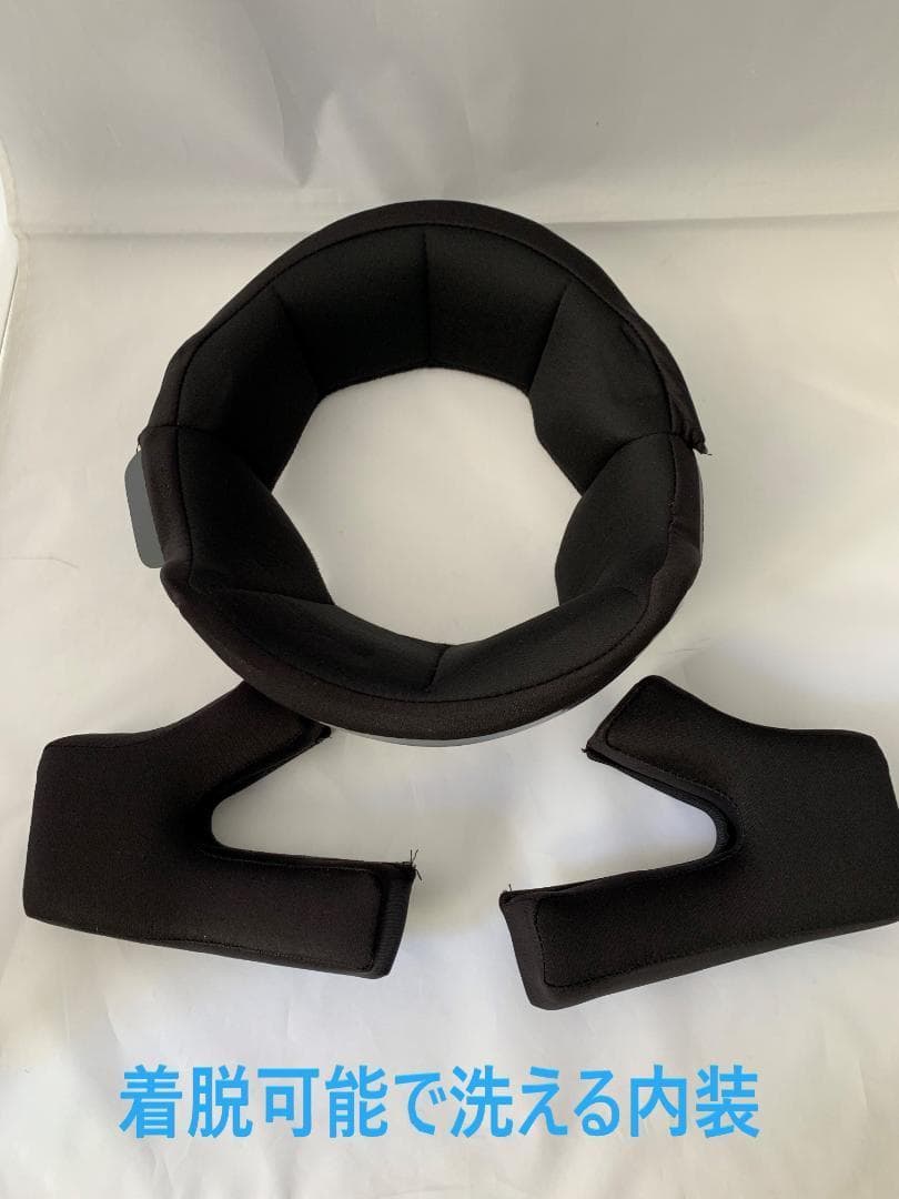 昭和レトロフルフェイス　ビンテージ フルフェイスヘルメット 族ヘル　アイボリー