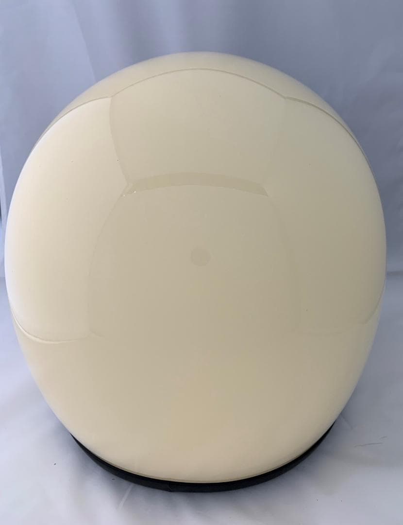 昭和レトロフルフェイス　ビンテージ フルフェイスヘルメット 族ヘル　アイボリー