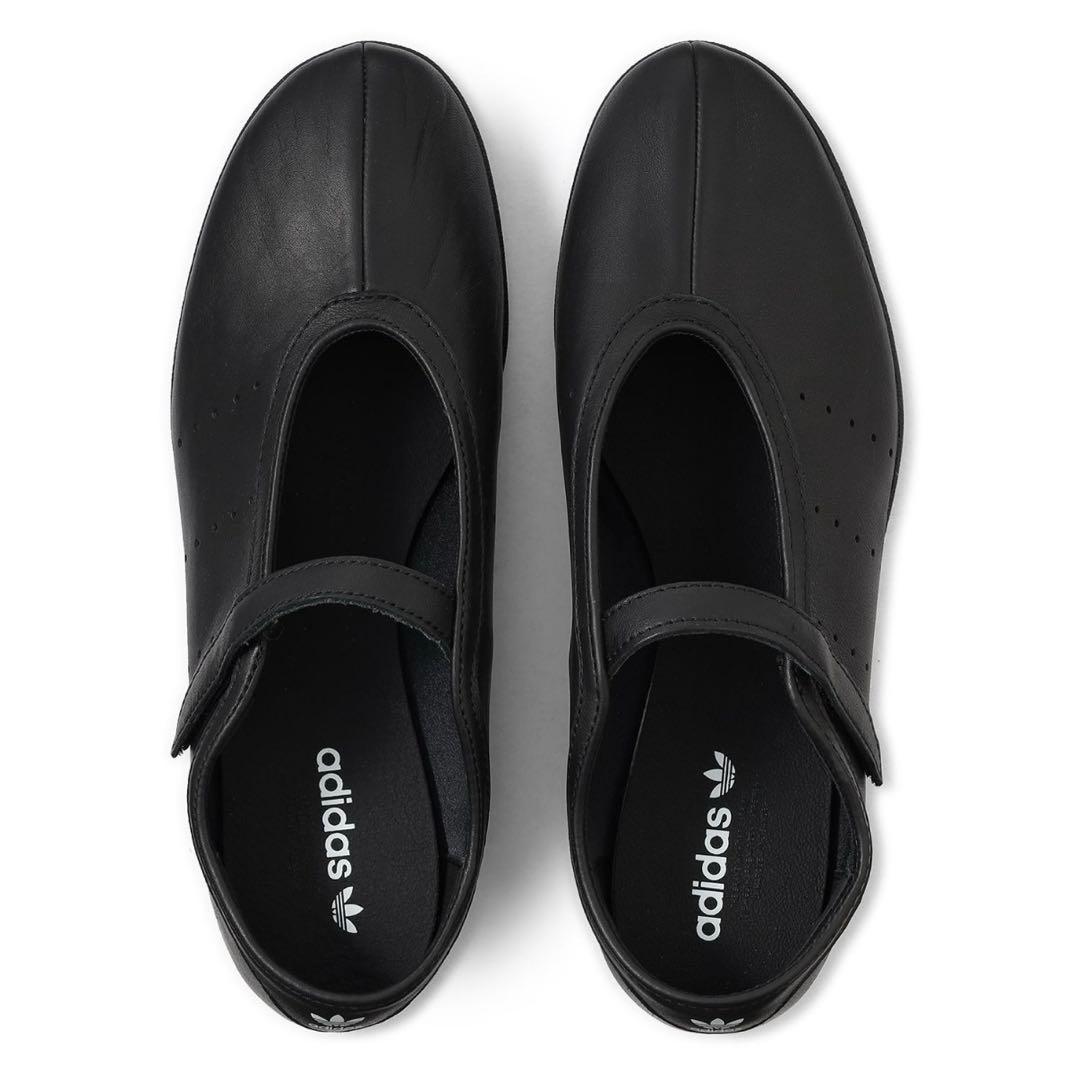 靴 adidas STAN SMITH LO BALLET BLACK 25cm