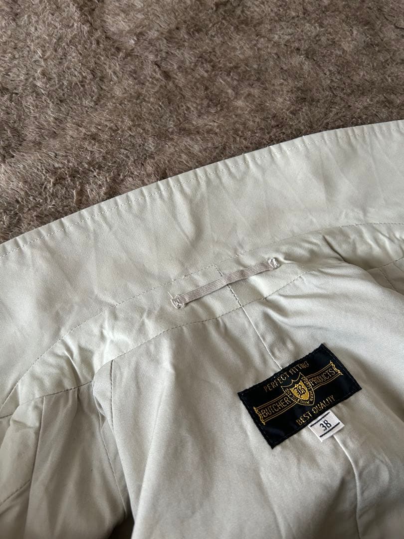 アットラスト　ブッチャープロダクツ　ステンカラー　コート　38