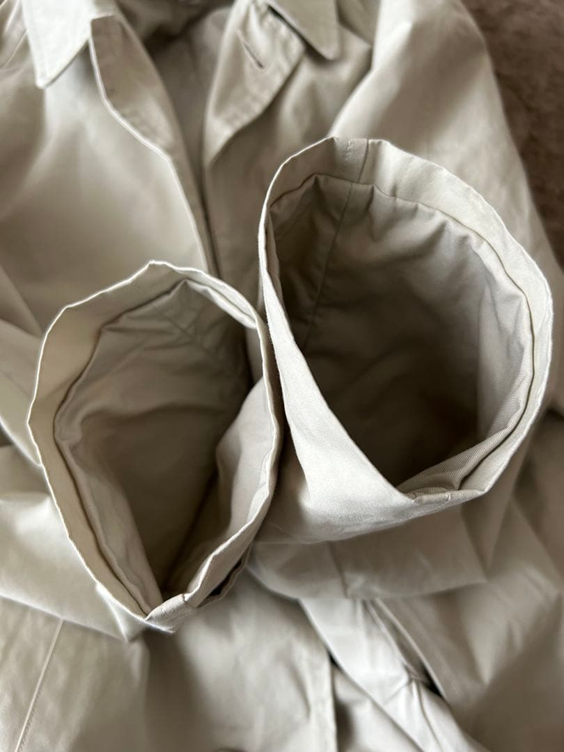 アットラスト　ブッチャープロダクツ　ステンカラー　コート　38