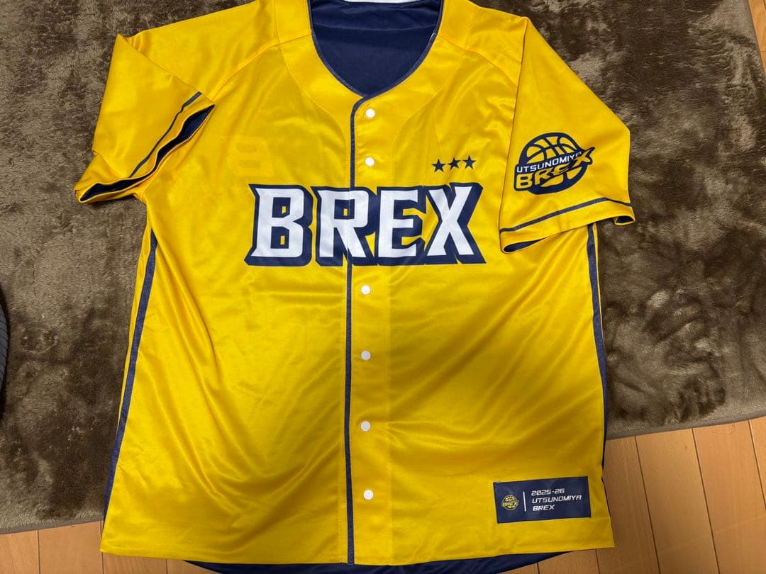 宇都宮ブレックス　ベースボールシャツ