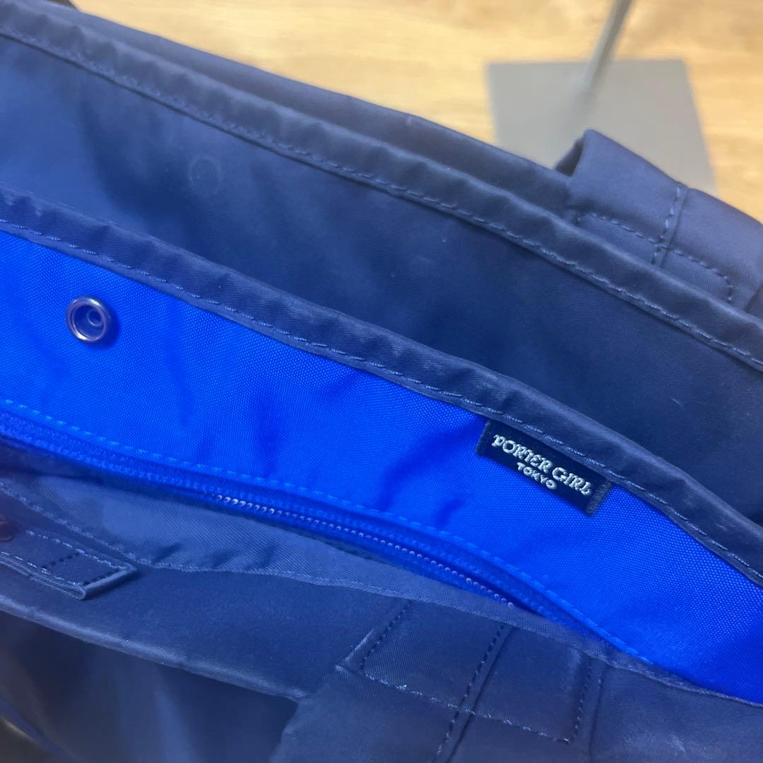 美品　完売　ポーター ガール ムース トートバッグ A4 大きめ　肩がけ