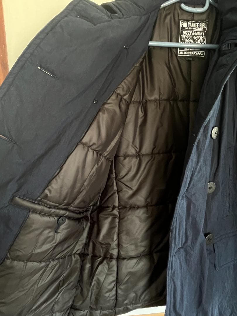 【専用出品】ヒステリックグラマー プリマロフトインサレーションPコート (S)