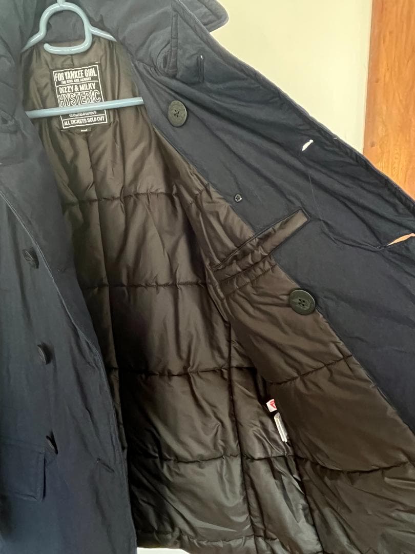 【専用出品】ヒステリックグラマー プリマロフトインサレーションPコート (S)