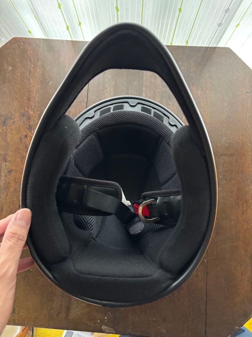 リード工業 RUDE マットブラック ミラーゴーグル フルフェイス ヘルメット