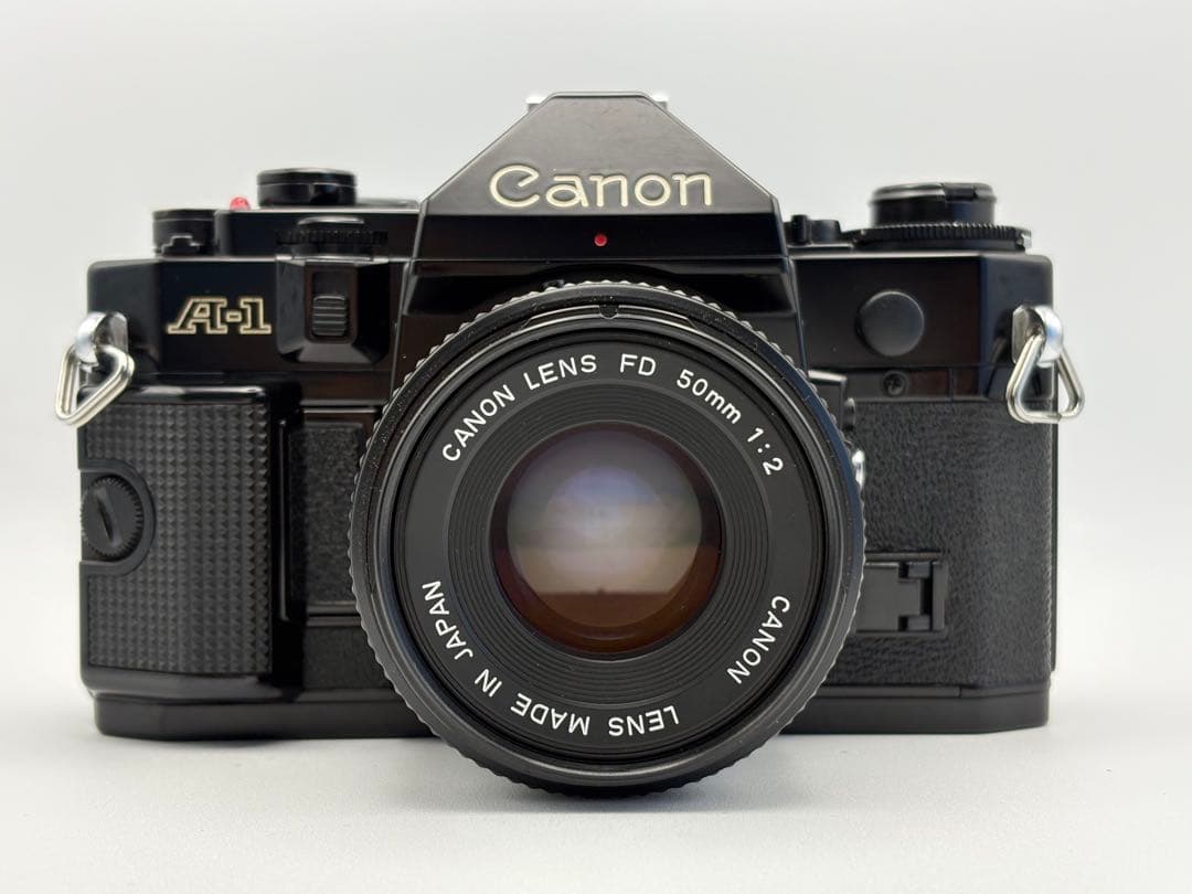 Canon A-1 フィルム一眼レフカメラ+レンズFD50mm f2