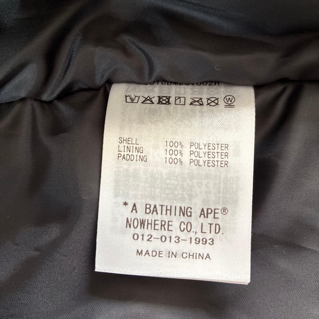 A Bathing Ape 迷彩　中綿ベスト L